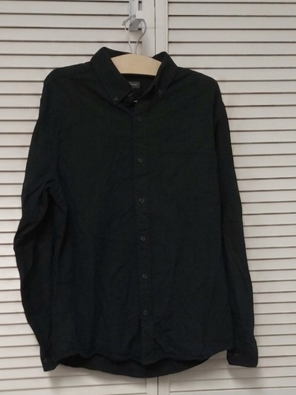 Eddie Bauer Green Casual Oxford Button Down Shirt